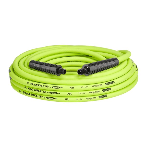 Air Hose, 1/4" x 50, 1/4" MNPT Fittings